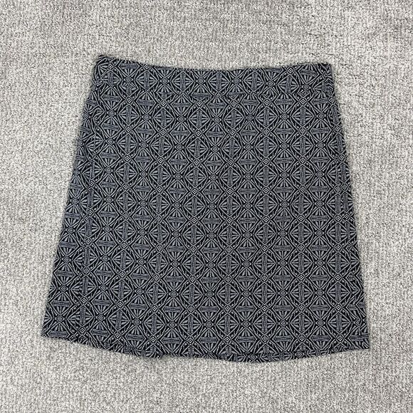 Ripskirt Hawaii Dresses & Skirts - RipSkirt Skirt Womens Medium Black Geometric Wrap Mini Travel Beach Resort